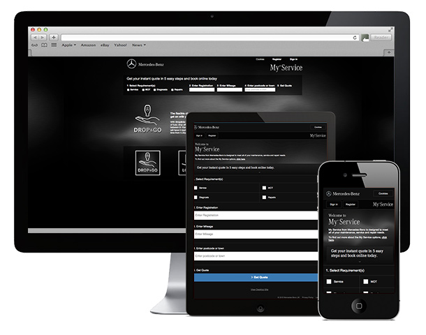My Mercedes Website