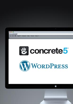 Concrete5 and WordPress Sites