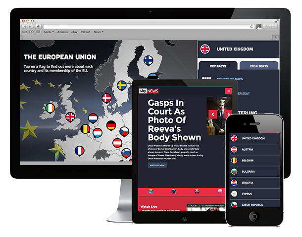 SKY News Apps and SUBC Website