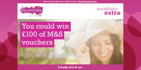 100 M&S Vouchers